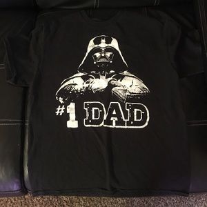 Darth Vader #1 Dad T shirt